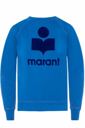 Sweatshirt with velvet logo, zdjęcie 1 Sweatshirt with velvet logo od Isabel Marant Etoile